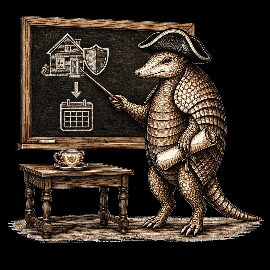 Revere, the Austin Tea Party armadillo